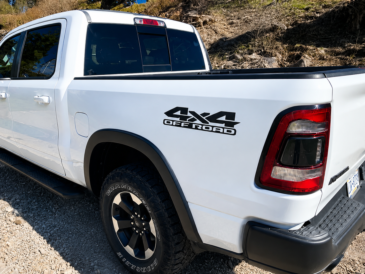 RAM 4x4 decal build
